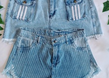 Oferta: combo 2x1 en shorts y polleras de jean (combo 7)