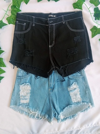 Oferta: combo 2x1 en shorts y polleras de jean (combo 10)
