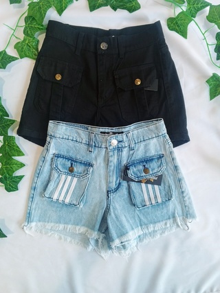 Oferta: combo 2x1 en shorts y polleras de jean (combo 8)