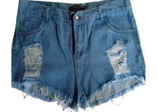 Short de jean rígido talle 46