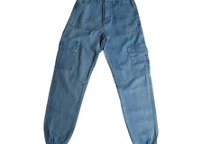 Jean cargo babucha