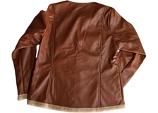 Campera de ecocuero talle unico