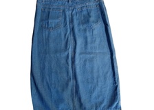 Pollera de jean rígida talle 46