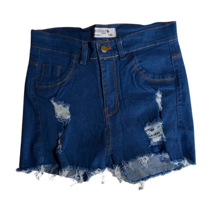 Short de jean elastizado talle 44 con roturas