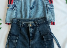 Oferta: combo 2x1 en shorts y polleras de jean (combo 15)
