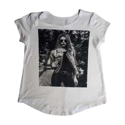 Remera de Morley con strass talle 3