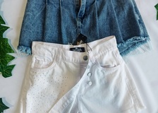 Oferta: combo 2x1 en shorts y polleras de jean (combo 16)