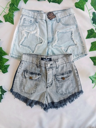 Oferta: combo 2x1 en shorts y polleras de jean (combo 4)