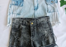 Oferta: combo 2x1 en shorts y polleras de jean (combo 12)