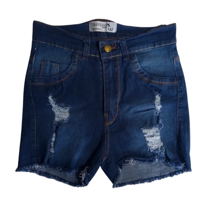 Short de jean elastizado talle 42 con roturas