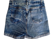 Short de jean elastizado talle 44 color celeste