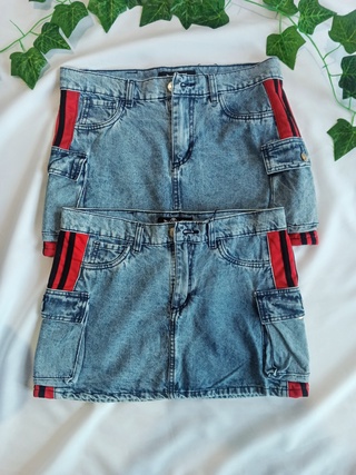 Oferta: combo 2x1 en shorts y polleras de jean (combo 14)