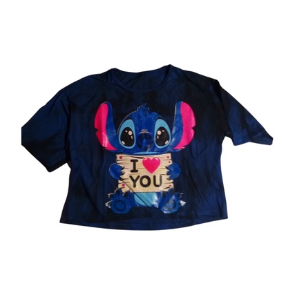 Remera pupera batik color azul marino