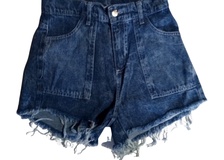 Short de jean rígido talle 46
