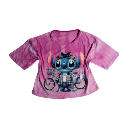 Remera pupera batik color rosa